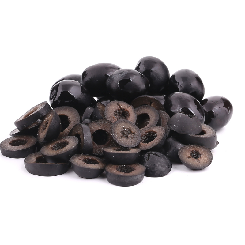 Oxidized Sliced black olives